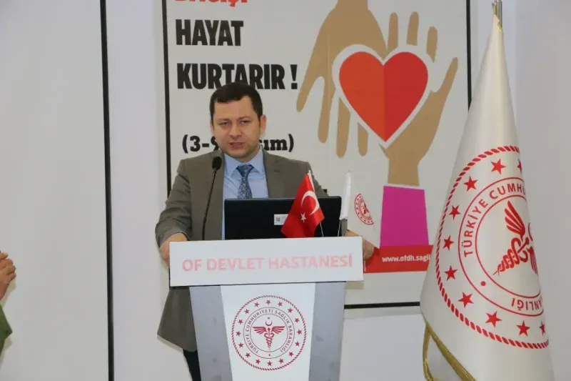 Of'ta Organ Bağışı Haftası Etkinliği Düzenlendi