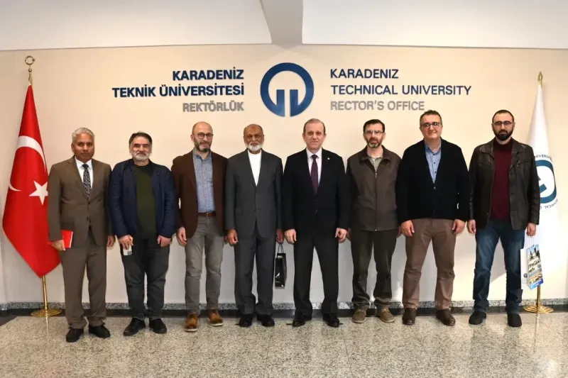 KTÜ Rektörü Prof. Dr. Hamdullah Çuvalcı’ya anlamlı ziyaret