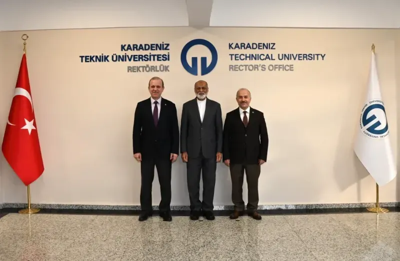 KTÜ Rektörü Prof. Dr. Hamdullah Çuvalcı’ya anlamlı ziyaret