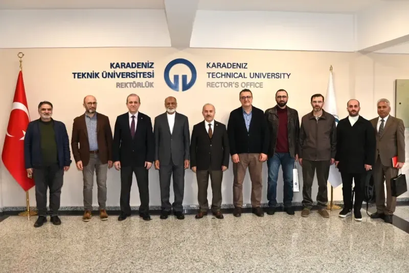 KTÜ Rektörü Prof. Dr. Hamdullah Çuvalcı’ya anlamlı ziyaret